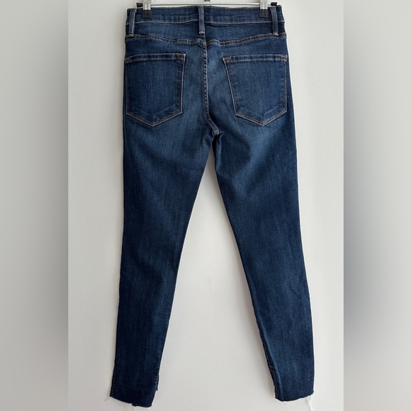 Frame Denim Women's Perry Street Dark Blue Skinny Jeans, Size 26 - Picture 10 of 16